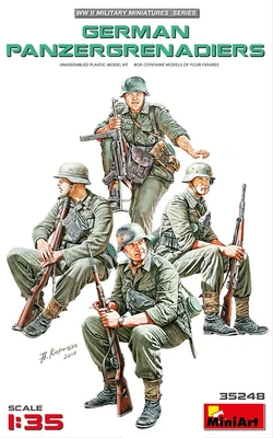35248  фигуры GERMAN PANZERGRENADIERS  (1:35) 4820183311863
