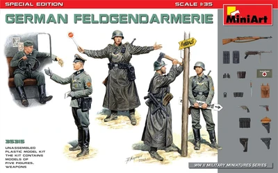 35315  фигуры  GERMAN FELDGENDARMERIE  (1:35) 4820183312297