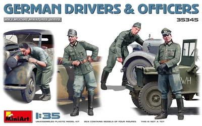 35345  фигуры  GERMAN DRIVERS & OFFICERS  (1:35) 4820183313638