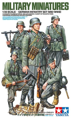 35371  фигуры  German Infantry Set (Mid-WWII)  (1:35) 2000000163758