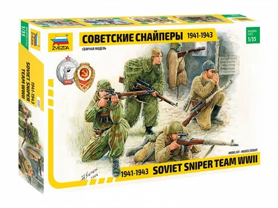 3597  фигуры  Советские снайперы (1:35) 4600327035974