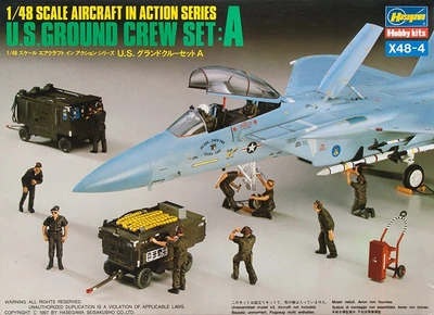 36004  фигуры  US Ground Crew Set A  (1:48) 4967834360044