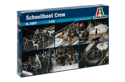 5607  фигуры  Schnellboot Crew  (1:35) 8001283056076