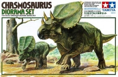 60101  фигуры  Chasmosaurus Diorama Set  (1:35) 4950344601011