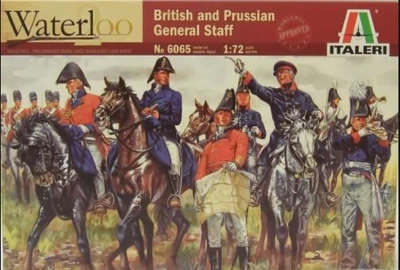 6065  фигуры  British & Prussian Allied General Staff  (1:72) 8001283060653