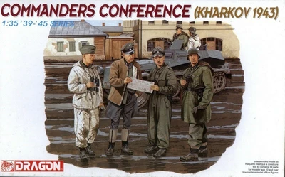 6144  фигуры  Commanders Conference (Kharkov 1943)  (1:35) 89195861443