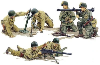 6198  фигуры  U.S. Army Support Weapon Teams  (1:35) 89195861986