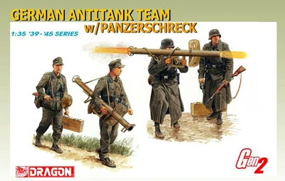 6374  фигуры  German Antitank Team w/Panzerschreck (1:35) 89195863744