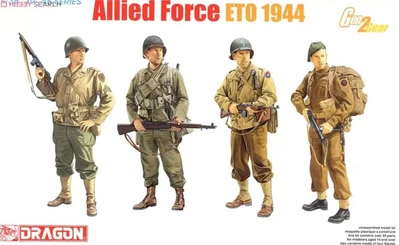 6653  фигуры  Allied Force ETO 1944  (1:35) 89195866530