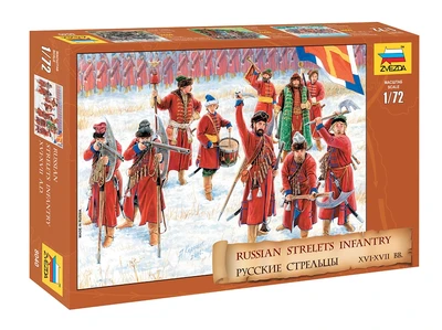 8040  фигуры  Русские стрельцы (1:72) 4600327080400