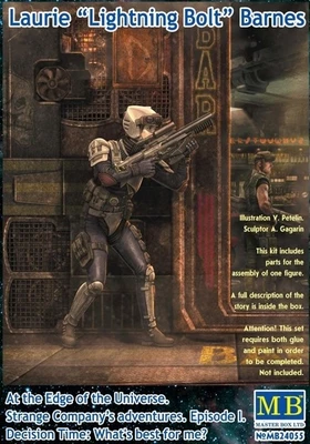 MB24055  фигуры  Laurie "Lightning Bolt" Barnes  (1:24) 2000000097787