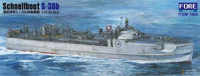 1003  флот  Schnellboot S-38B  (1:72) 6974540040038