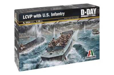 6524  флот  LCVP with U.S. INFANTRY  (1:35) 2000002103035