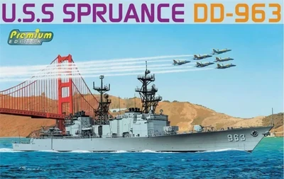 7084  флот  U.S.S Spruance DD-963  (1:700) 4545782118193