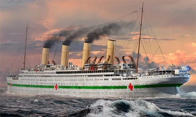 83422  флот  HMHS Britannic  (1:700) 6939319234223