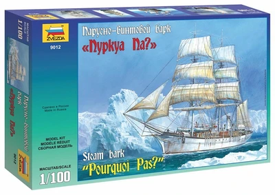 9012  флот  Барк "Пуркуа Па" (1:100) 4600327090126