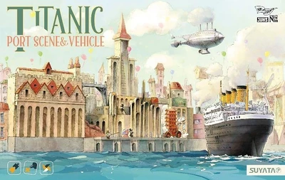 SL002  флот  Titanic Port Scene & vehicles 6972444300005