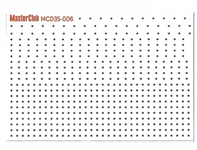 MCD35-006  декали  3D Decal riveting lines 0,9mm  (1:35) 2000002192190