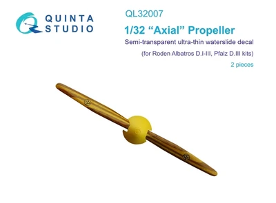 QL32007  декали  Декаль деревянные пропеллеры Axial (Roden)  (1:32) 2000002137948