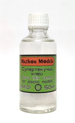 MM101  клей  Extra thin cement (Супертекучий клей) 50 мл. 4001012701233