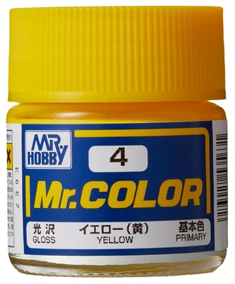 C  4  краска 10мл  YELLOW 2000002109334