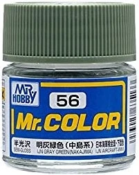 C 56  краска 10мл  IJN GRAY GREEN (NAKAJIMA) 2000002089001