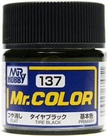 C137  краска 10мл  TIRE BLACK 2000002109860