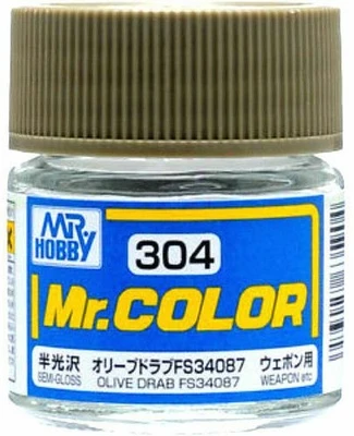 C304  краска 10мл  OLIVE DRAB FS34087 4973028635904
