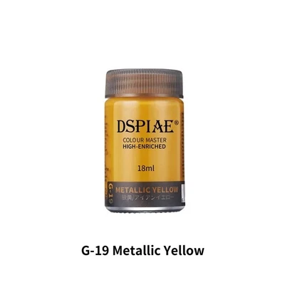 G-19  краска  18мл Metallic Yellow 6970845562268