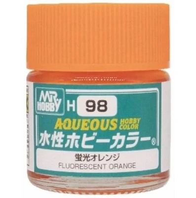 H 98  краска 10мл  FLUORESCENT ORANGE 4973028734379
