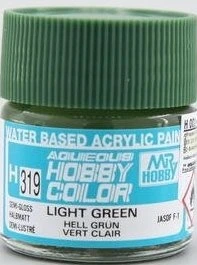 H319  краска 10мл  LIGHT GREEN 49373387