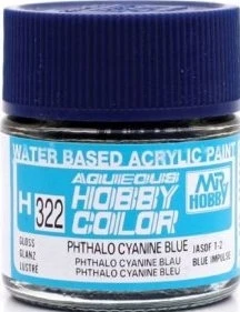 H322  краска 10мл  PHTHALO CYANINE BLUE 49373417