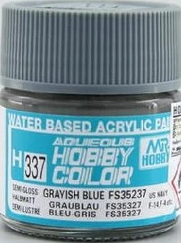 H337  краска 10мл  GRAYISH BLUE FS35237 2000002109150