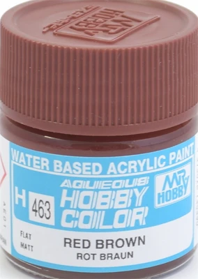 H463  краска  10мл  RED BROWN 2 2000002098720