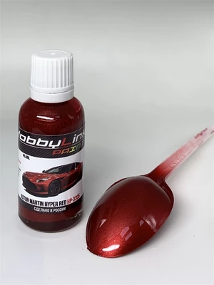 HP-3305  краска  лаковая HobbyLink 30мл.  Aston Martin Hyper Red 2000002211761