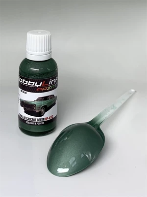 HP-4102  краска  лаковая HobbyLink 30мл.  Cadillac Cascade Green 2000002211242