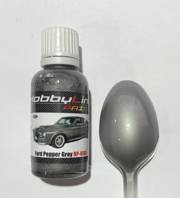 HP-4601  краска  лаковая HobbyLink 30мл.  Ford Pepper Gray 2000002210528