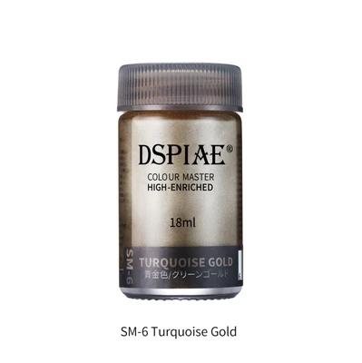 SM- 6  краска  18мл Turquoise Gold 6970845562633