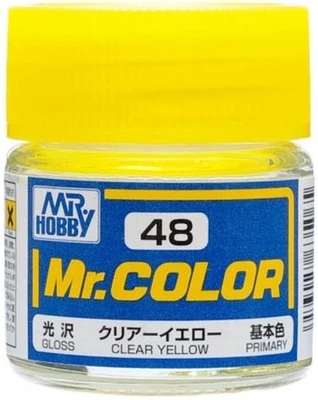 C 48  краска 10мл  CLEAR YELLOW 2000002088974