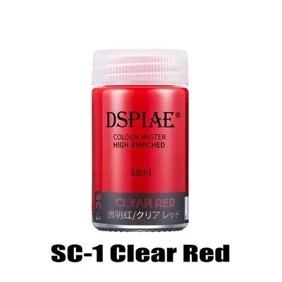 SC-1  краска  18мл Clear Red 6970845561957