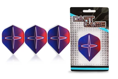 Набор оперений STAR BLUE RED 3 шт SLP-P-STARBLUERED