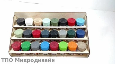 000106  рабочее место моделиста  Стенд для красок тип 2 2000000098487
