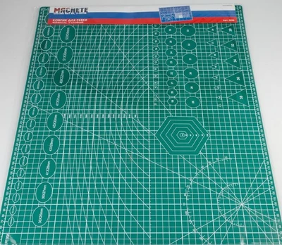 0028  рабочее место моделиста  Коврик для резки А2, 3-слойный 2000000159294