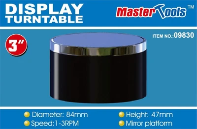 09830  рабочее место моделиста  Turntable Display 87x47mm 9580208098302