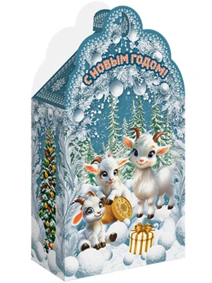 Новогодний подарок Снежки (картон) 500г 051у