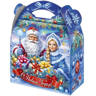 Новогодний подарок Волшебство (картон) 600г 068у