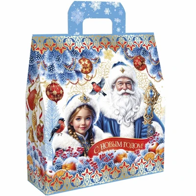 Новогодний подарок Зимушка (картон) 550г 049у