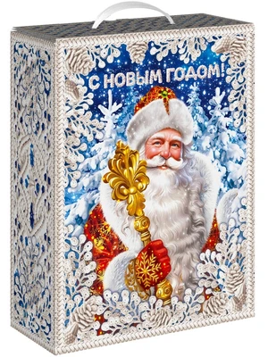 Новогодний подарок Финифть (плотный картон) 2700г 250у
