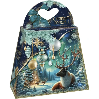 Новогодний подарок Магия (картон премиум) 1500г 315у