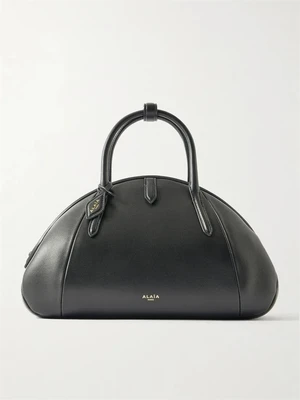 Кожаная сумка через плечо Alaïa, черный 47345819